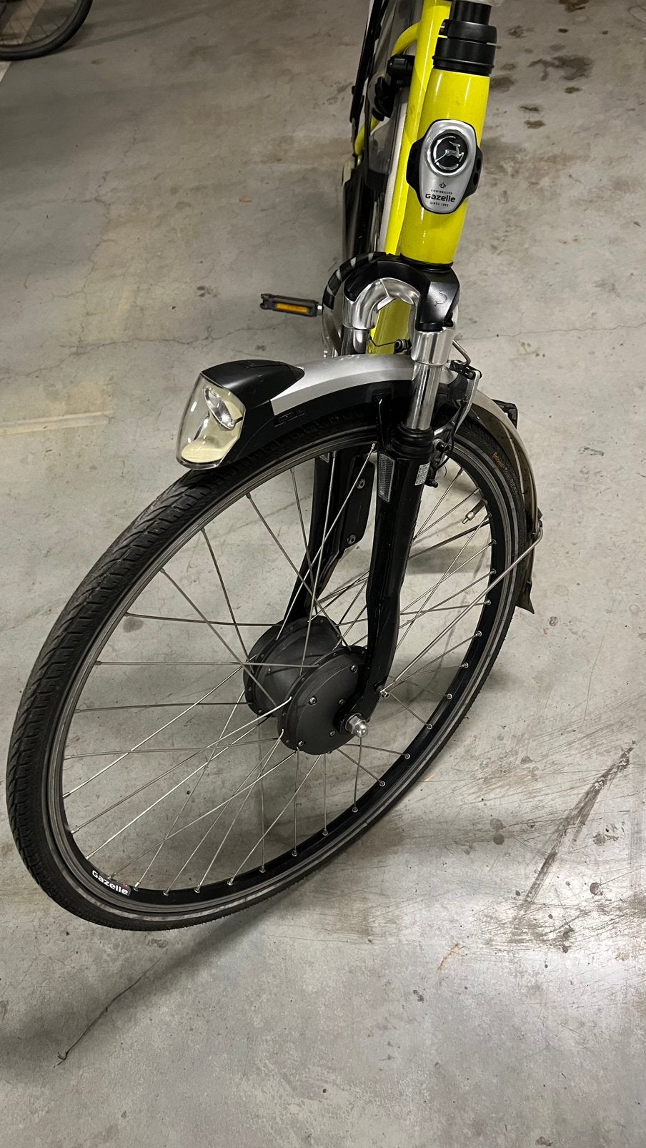 Gazelle elektrische damesfiets, 55 tot 59 cm, Ophalen, Zo goed als nieuw, Gazelle