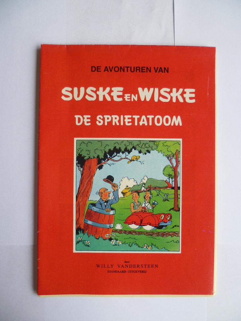 SUSKE EN WISKE MINI UITGAVE"DE SPRIETATOOM"UIT 1996, Boeken, Willy Vandersteen, Eén stripboek, Ophalen of Verzenden, Zo goed als nieuw