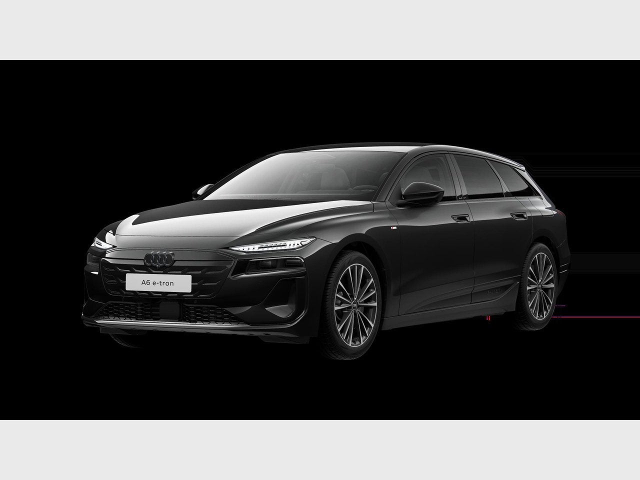 Audi A6 Avant e-tron Audi A6 Avant Corporate S e-tron perfor, Auto's, Automaat, Parkeersensor, Zwart, Elektrisch