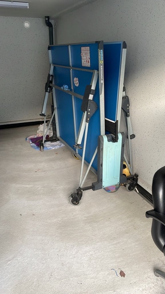 Ping Pong tafel, Sports & Fitness, Ping-pong, Enlèvement, Utilisé, Table d'intérieur, Pliante