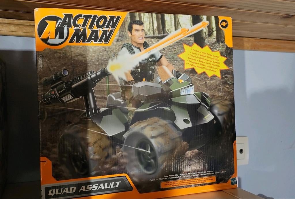 Action man quand assaut, Enlèvement ou Envoi