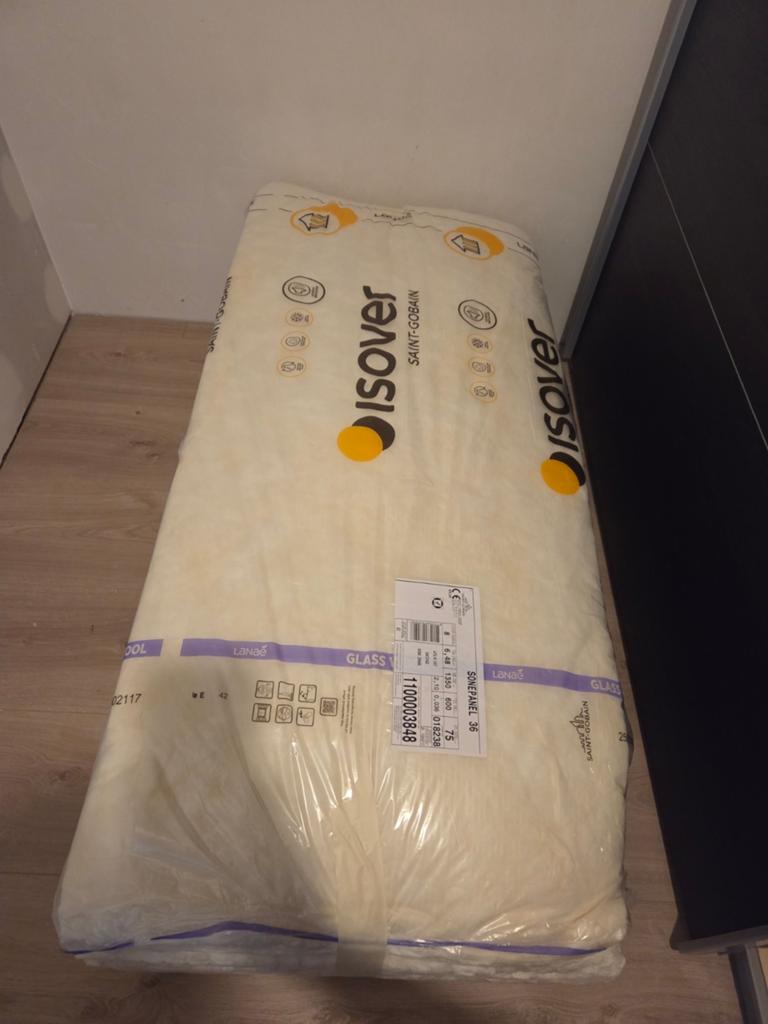 Isover SonePanel 75mm isolatie, Doe-het-zelf en Bouw, Ophalen