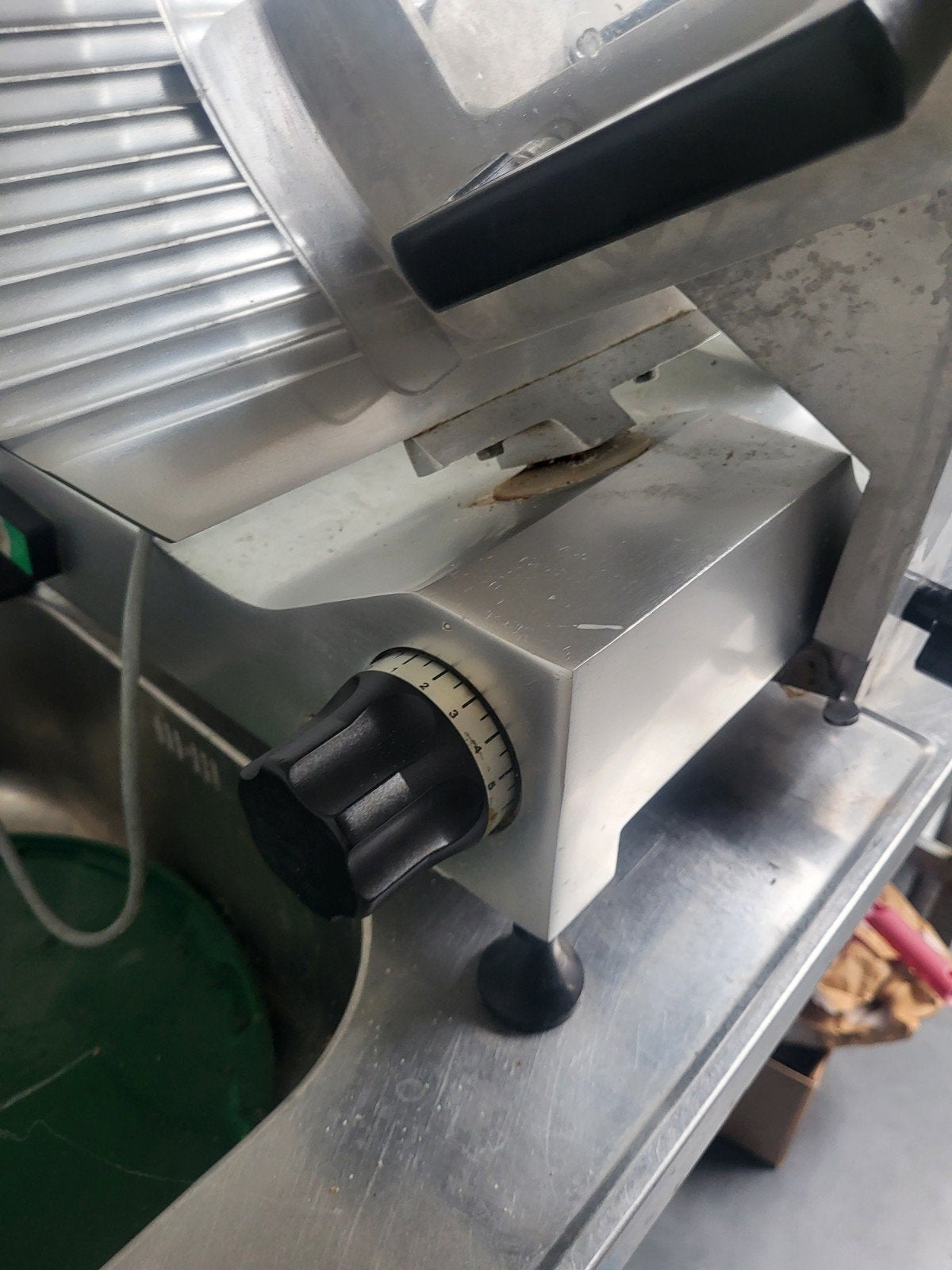 Professionele vleessnijmachine ESSEDUE TM 350, Ophalen of Verzenden
