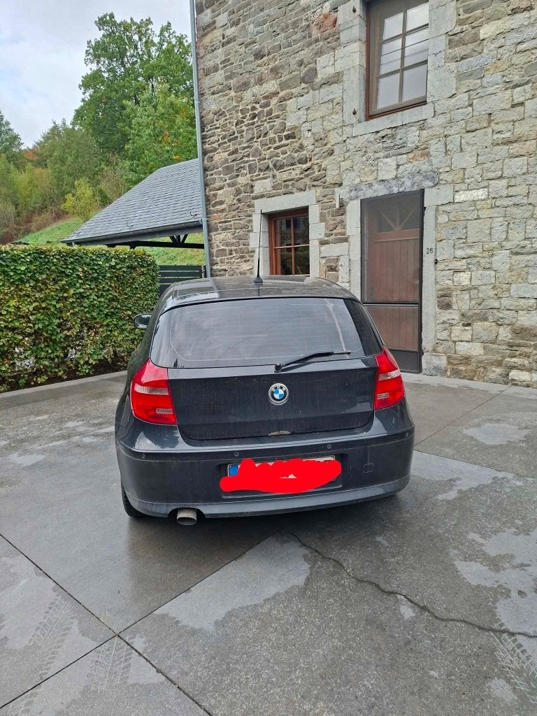 BMW 1-serie - 118d, Auto's, 100 kW, Euro 5, 1995 cc, Zwart