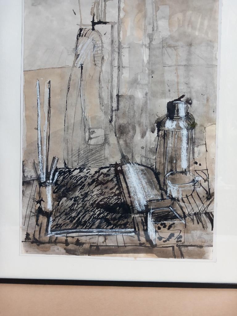 Dessin de Dirk Claesen (artiste, biologiste, taxidermiste), Enlèvement