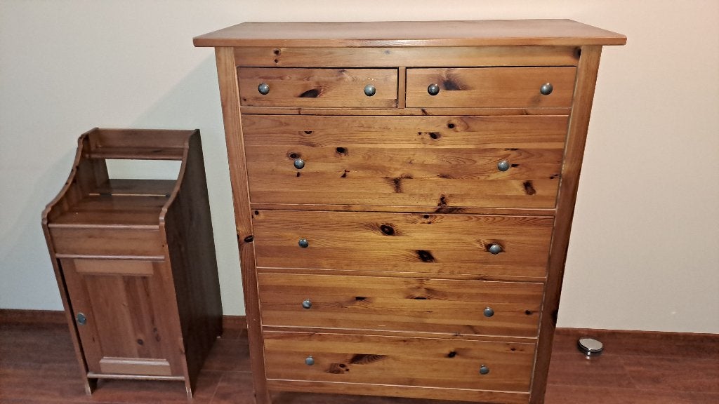 Chambre à coucher enfant, Ophalen, Gebruikt, Eenpersoons, Pin (Ikea)