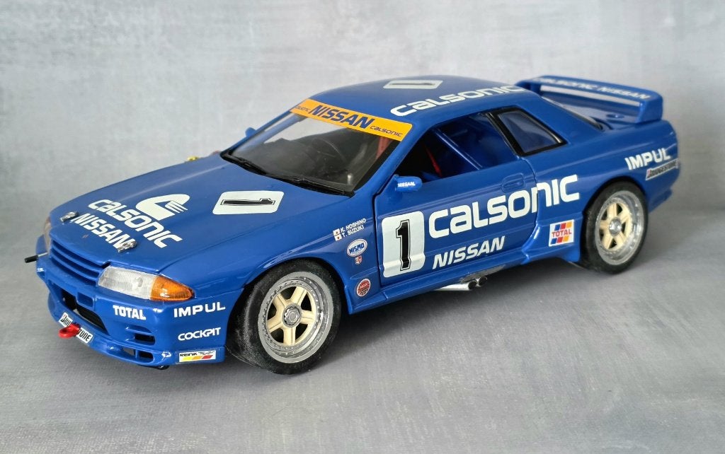 1/18 Kyosho - 1991 Nissan Calsonic Skyline GT-R / #1, Envoi, Neuf, Voiture, Kyosho