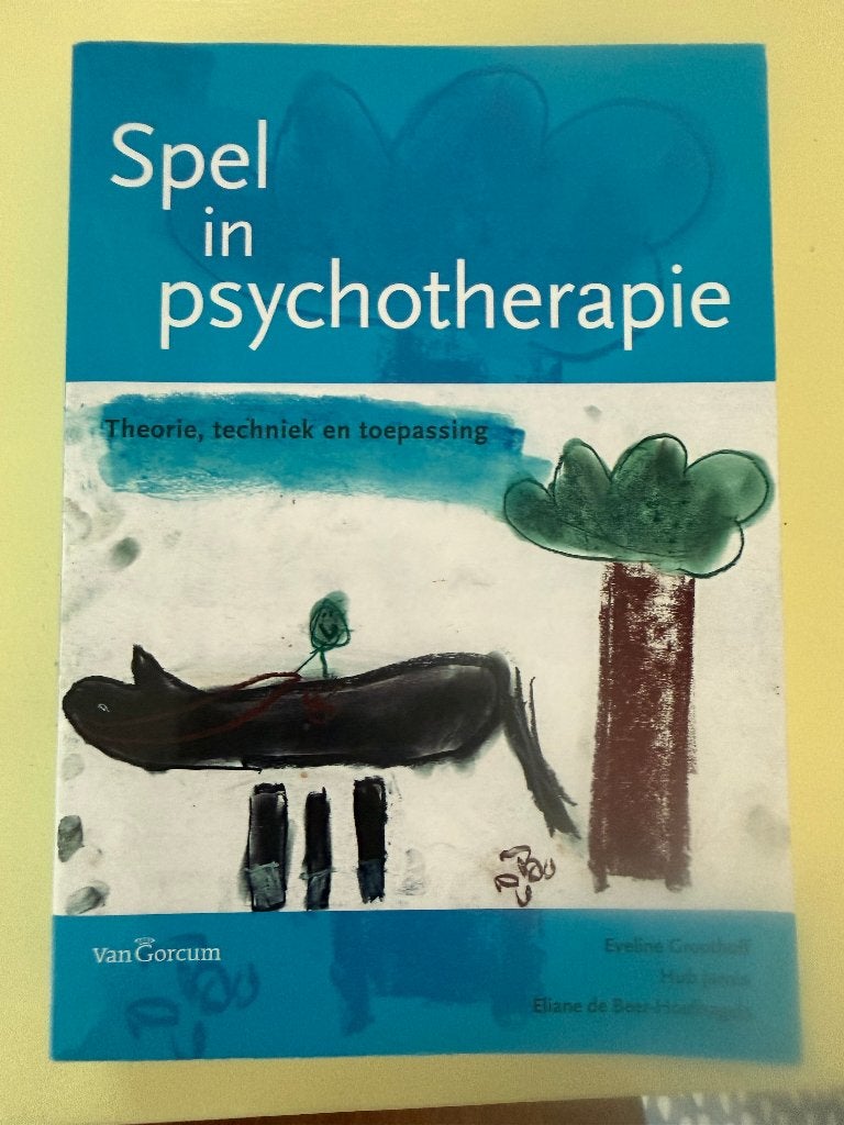 Spel in psychotherapie, theorie, techniek en toepassing, Livres, Psychologie, Enlèvement ou Envoi, Comme neuf, Van Gorcum, Autres sujets/thèmes