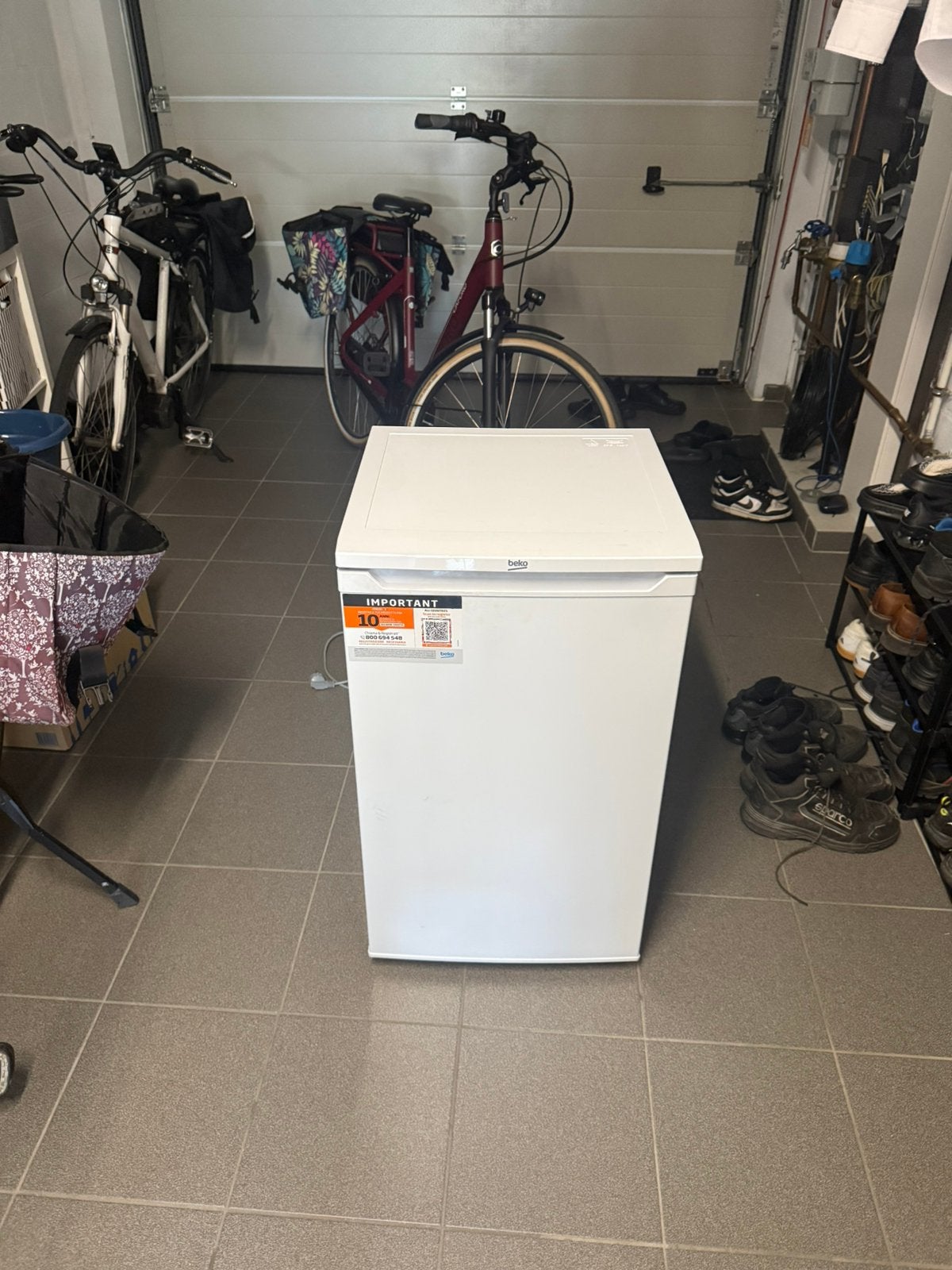 Diepvries beko 90 liter, Ophalen, Zo goed als nieuw