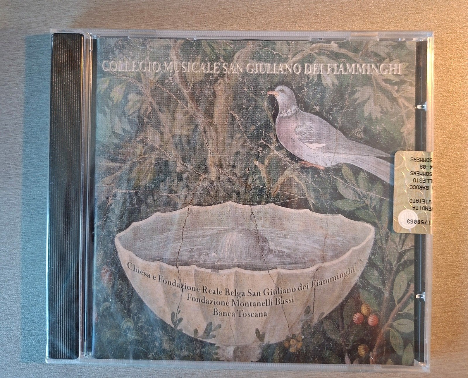 CD. Collège de musique Giuliano dei Fiamminghi. Dans son emb, Enlèvement ou Envoi