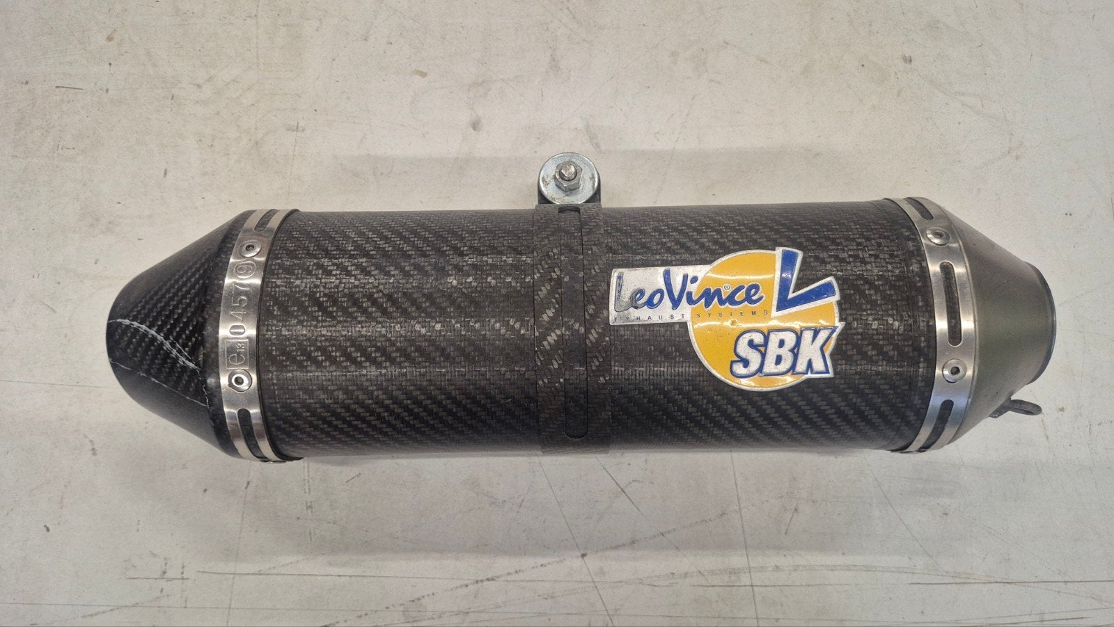 LeoVince SBK Carbon Uitlaat Kawasaki Z800 e-keur, Ophalen of Verzenden, Gebruikt