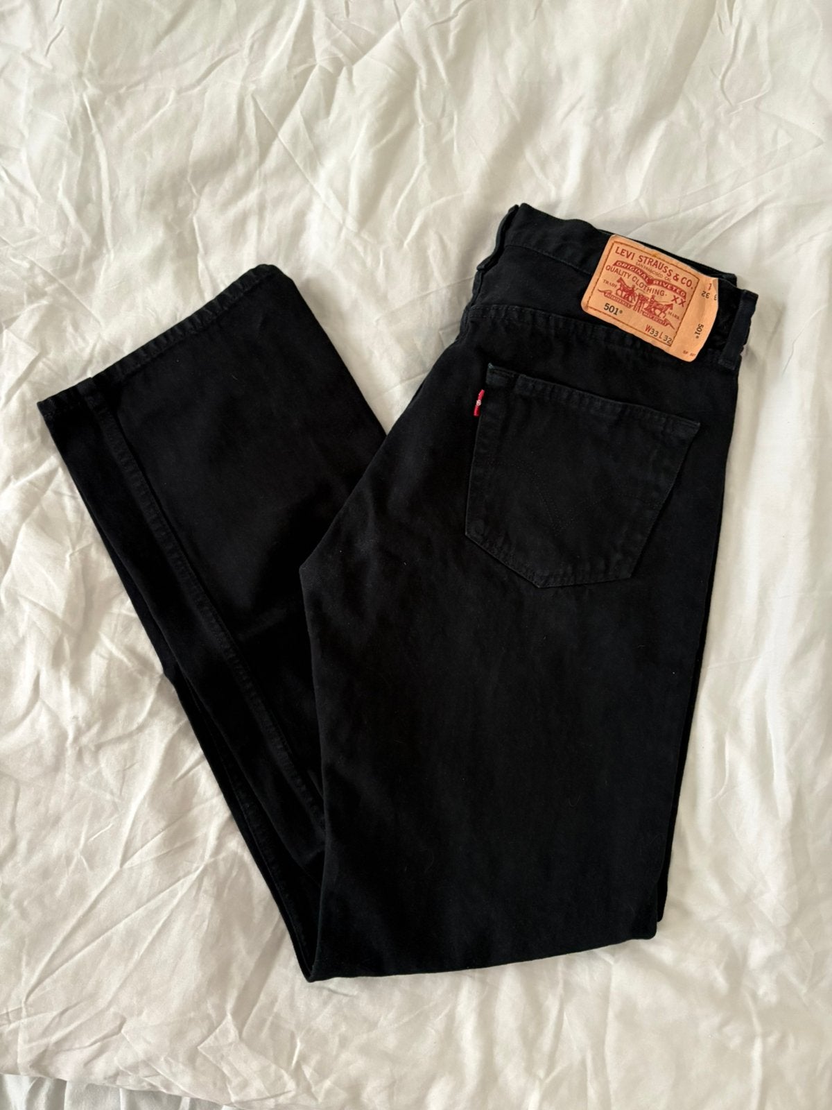 Denim Levi’s 501 - 33 x 32, Vêtements | Hommes, Jeans, Enlèvement, Comme neuf, Noir, Autres tailles de jeans