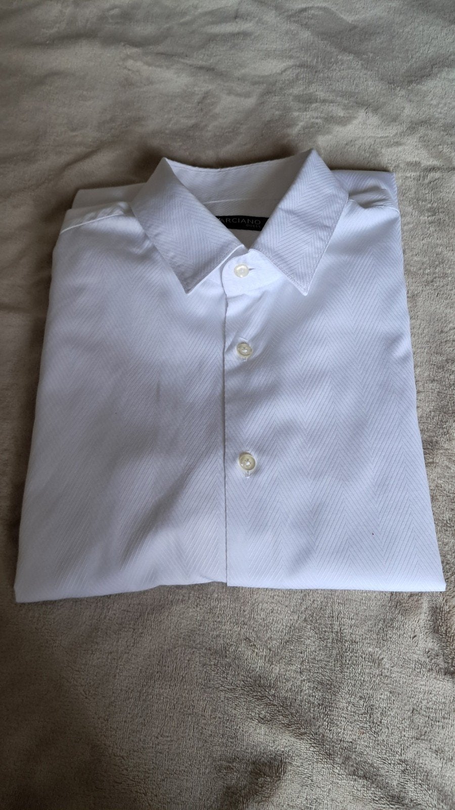 chemise blanche pour homme 'Guess Marciano' taille XL, Enlèvement ou Envoi, Comme neuf, Blanc, Guess Marciano
