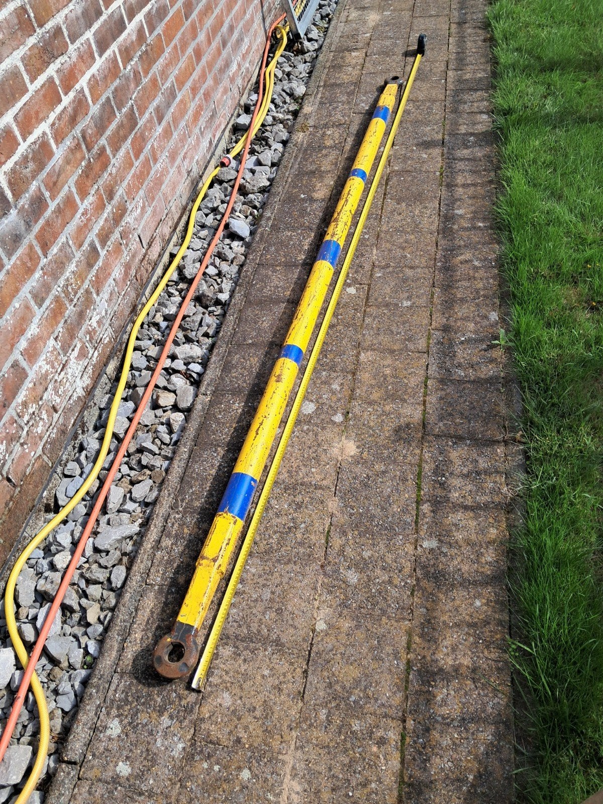 Trekstang sleepstang met ogen., Bricolage & Construction, Enlèvement