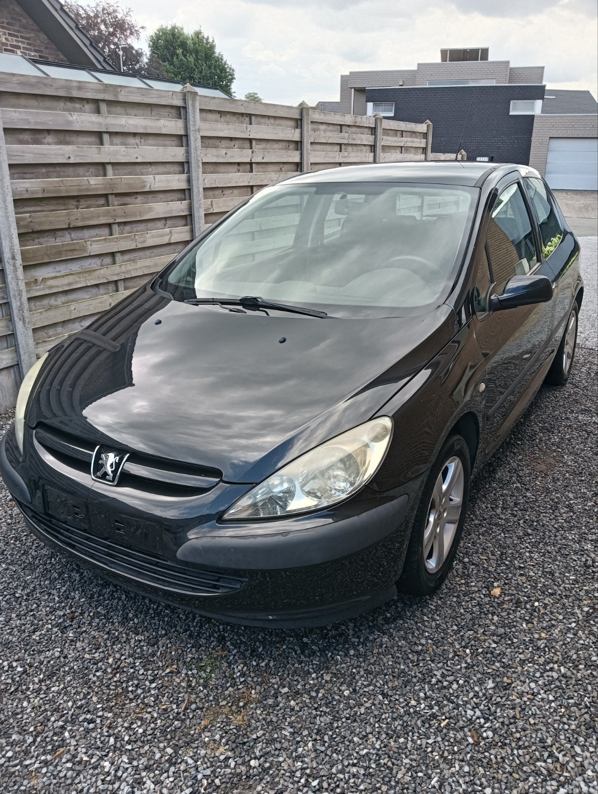 Peugeot 307, Stof, Zwart, 4 cilinders, 1600 cc
