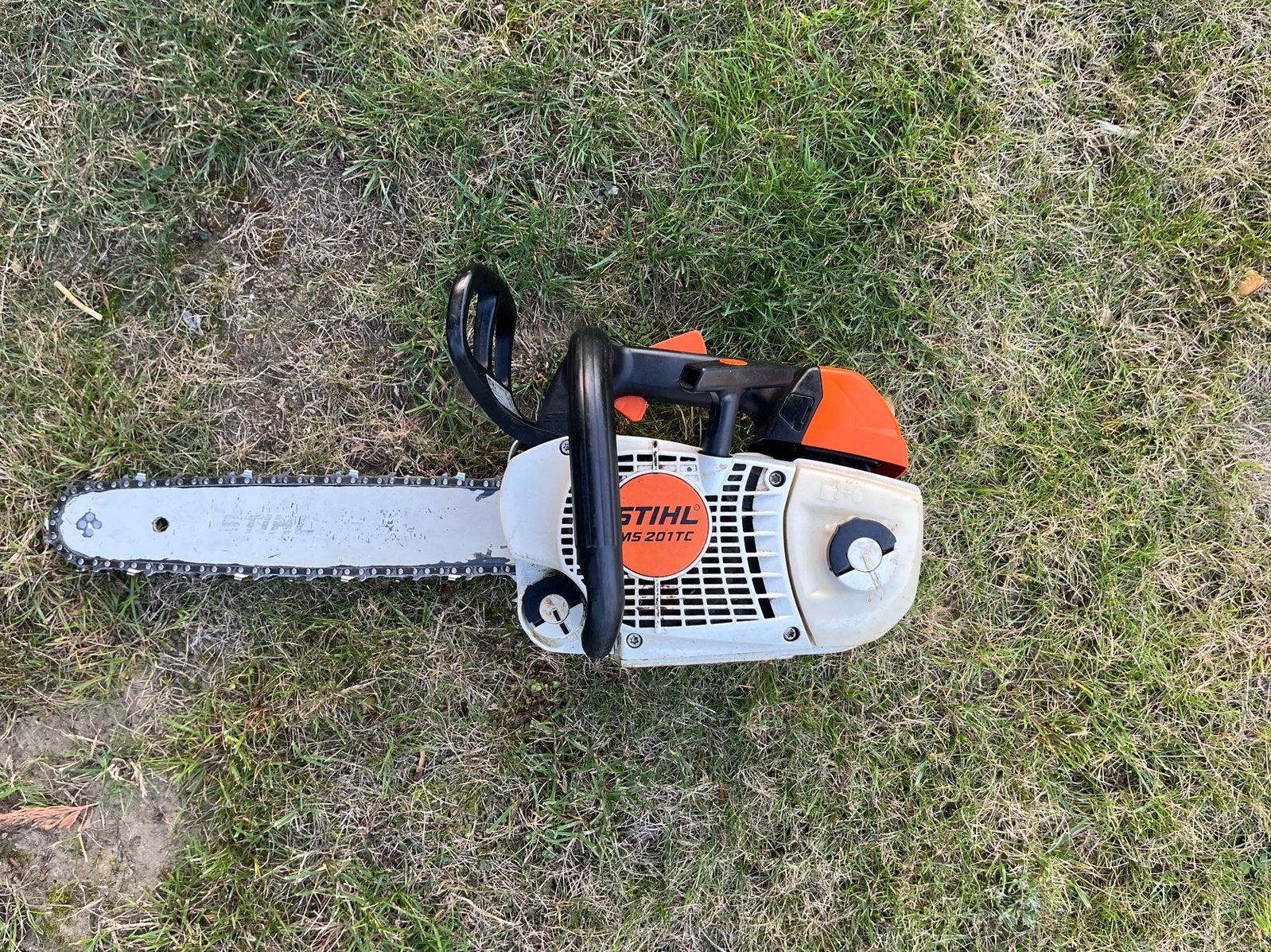 Stihl ms201 tc, Ophalen, Gebruikt