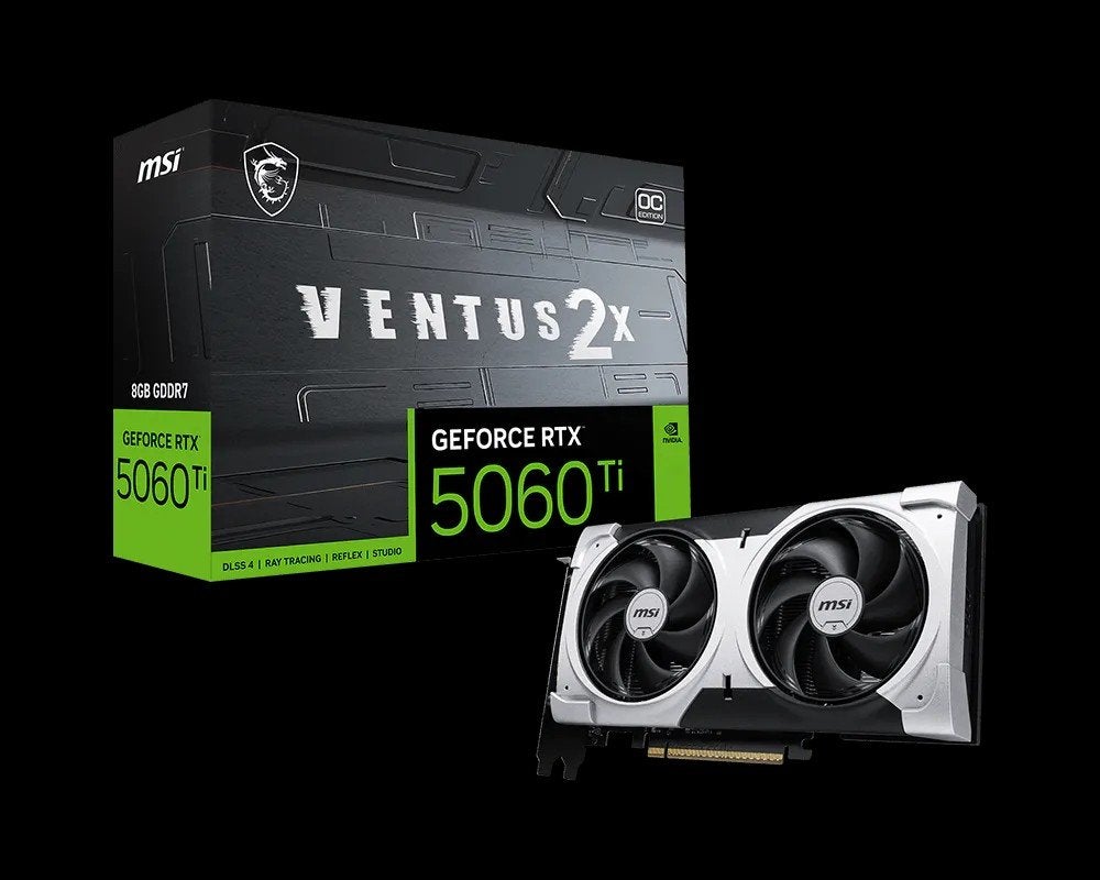 Nieuw in de doos MSI GeForce RTX 5060 TI 8G, Computers en Software, Videokaarten, Ophalen of Verzenden, Nvidia, PCI
