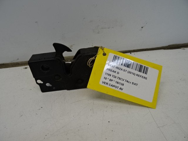 SERRURE CAPOT Seat Ibiza IV (6J5) (5U0823509A), Utilisé, Seat