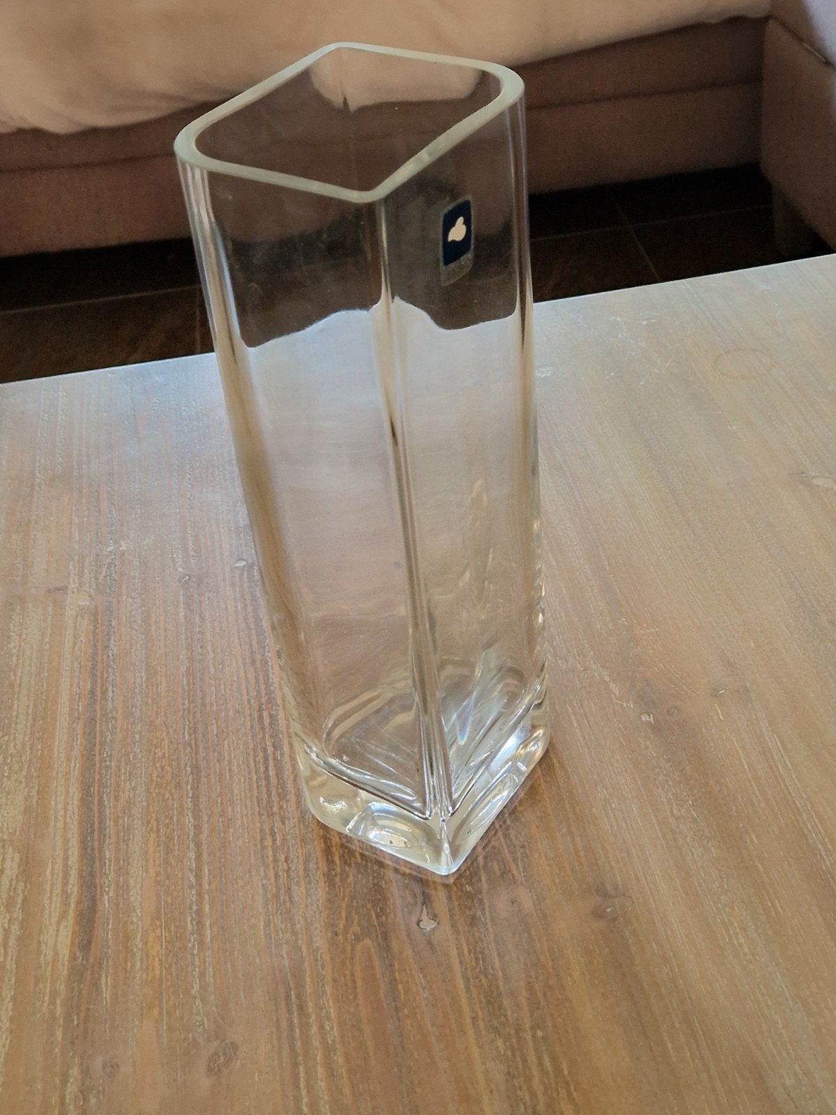 Vaas Leonardo, Transparant, Geschikt voor droogbloemen, Ophalen, 31 cm