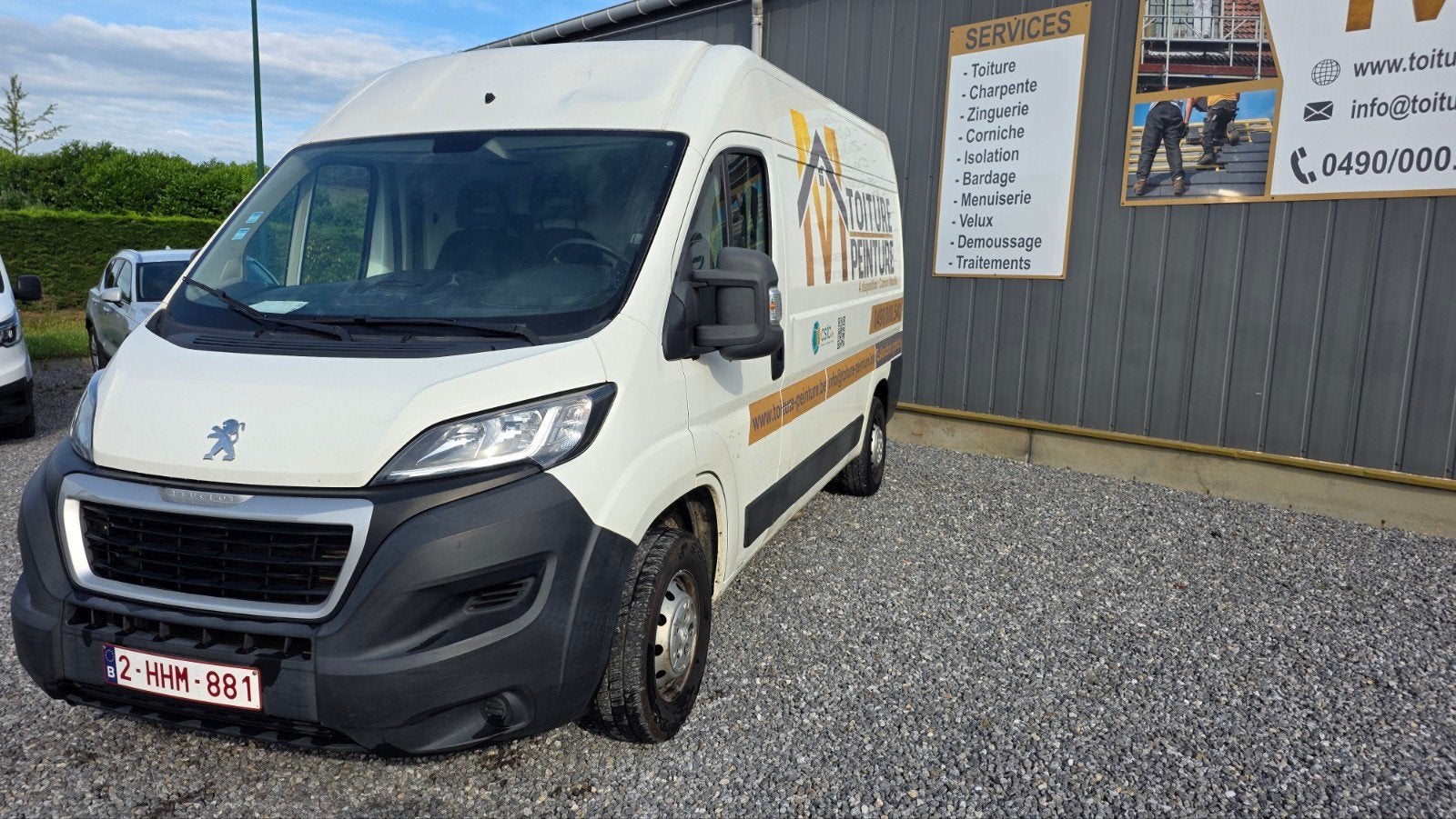 Peugeot boxer L2H2, Autos, Achat, Euro 6, 3 places, Boîte manuelle