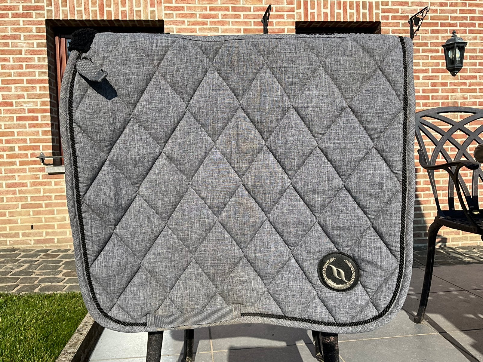 Tapis dressage Back on Track, Full (L), Tapis de dressage, Enlèvement ou Envoi, Gris