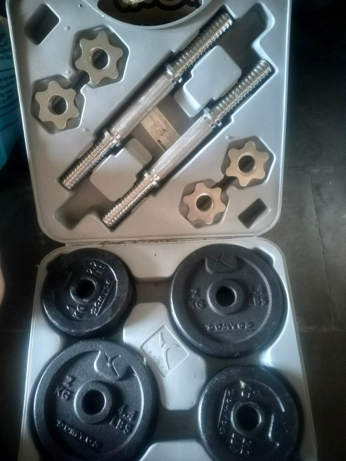 domyos gewichten set, Sport en Fitness, Ophalen