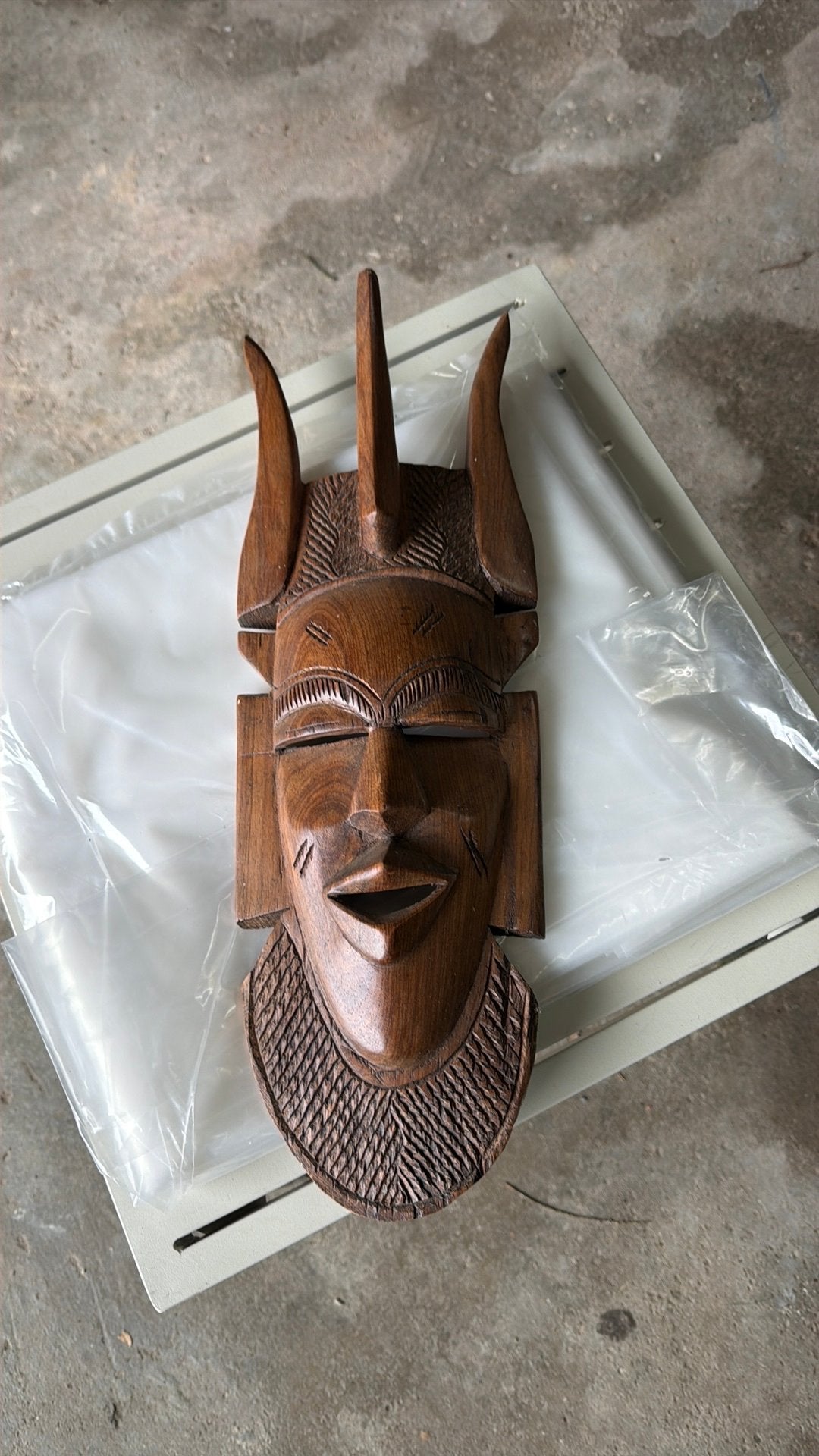 Masque africain, Antiquités & Art, Enlèvement, Masque