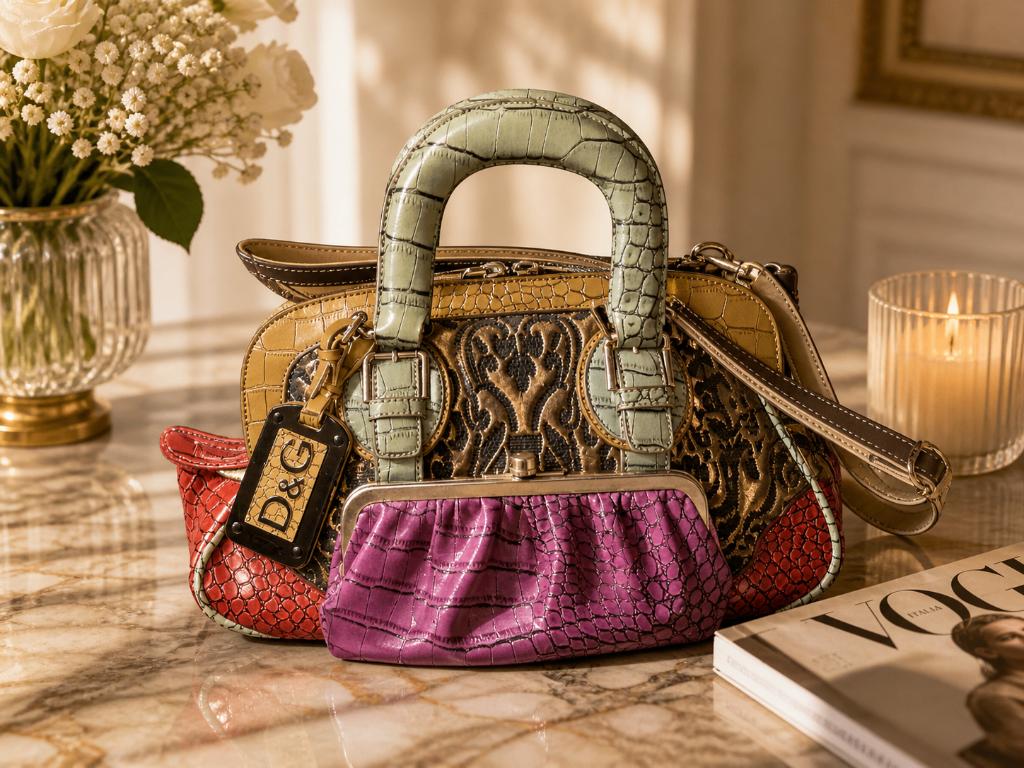Dolce en Gabbana handtas Bohemian Patchwork, Ophalen of Verzenden, Nieuw, Overige kleuren, Handtas