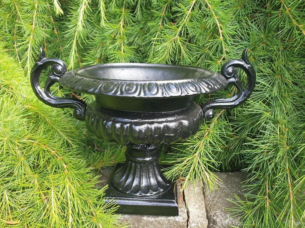 Gietijzeren oorvaas - Franse vaas, Ophalen of Verzenden, Nieuw, Tuin