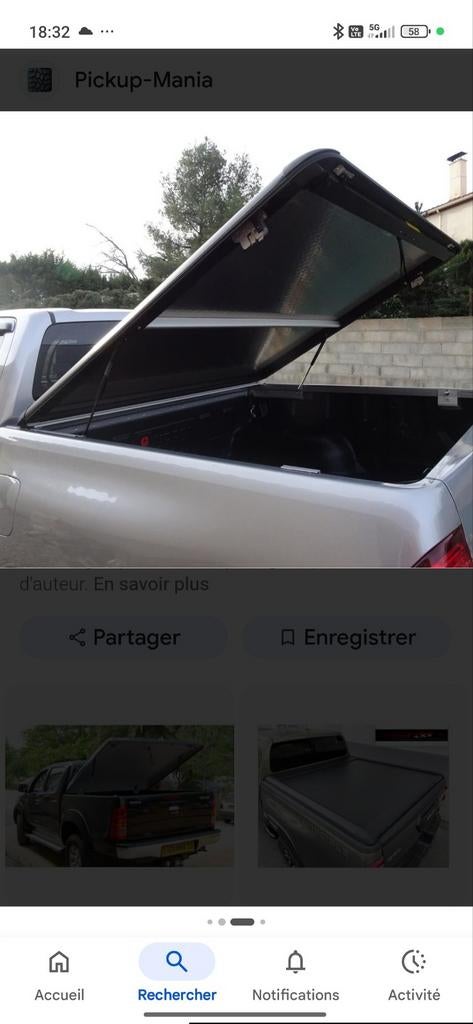 volet de coffre Toyota Hilux, Envoi