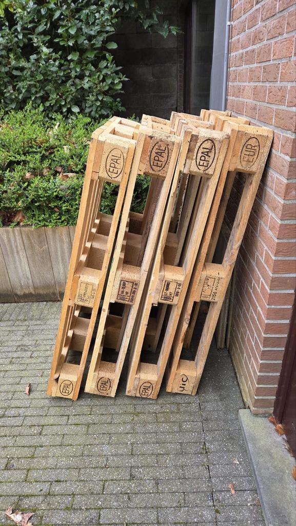 Europaletten te koop, Doe-het-zelf en Bouw, Hout en Planken, Ophalen