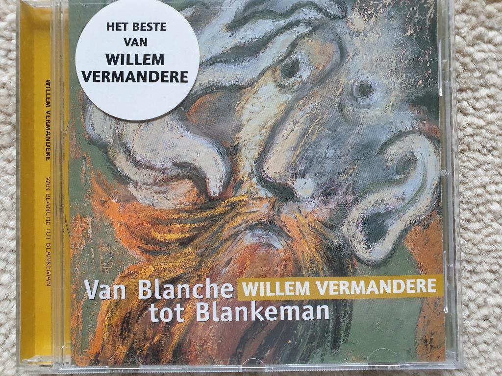 Willem Vermandere: Van Blanche tot Blankeman - cd, Cd's en Dvd's, Ophalen of Verzenden, Zo goed als nieuw