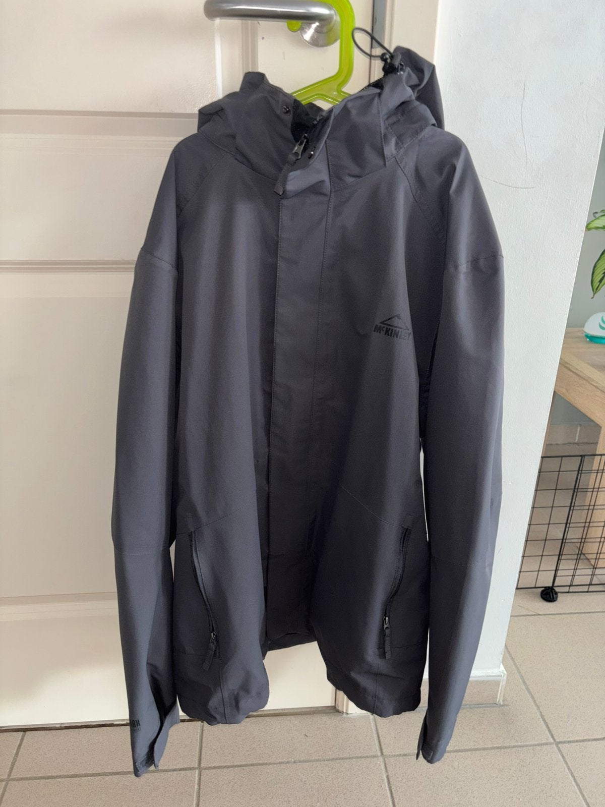 grijze waterdichte jas mckinley XXL, Kleding | Heren, Ophalen of Verzenden, Gedragen, Overige maten, Grijs