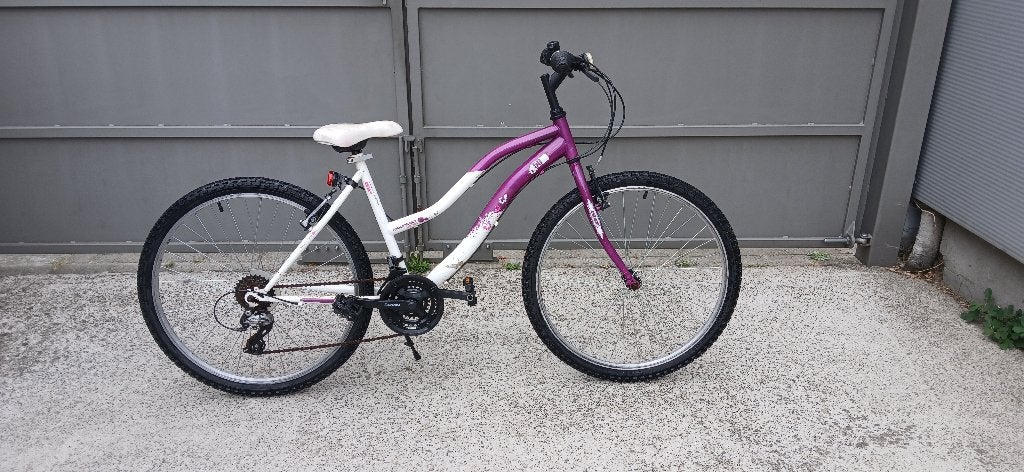 Meisjesfiets, Ophalen, Gebruikt, 26 inch of meer, Versnellingen