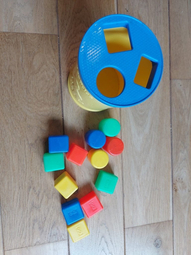 Fisher Price vormenspel + extra vormenspel, Kinderen en Baby's, Speelgoed | Fisher-Price, Ophalen, Gebruikt