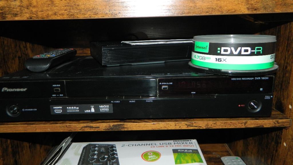 Pioneer lecteur graveur dvd/disque dur /hdmi/usb, Enlèvement ou Envoi, Disque dur, Comme neuf, Enregistreur DVD