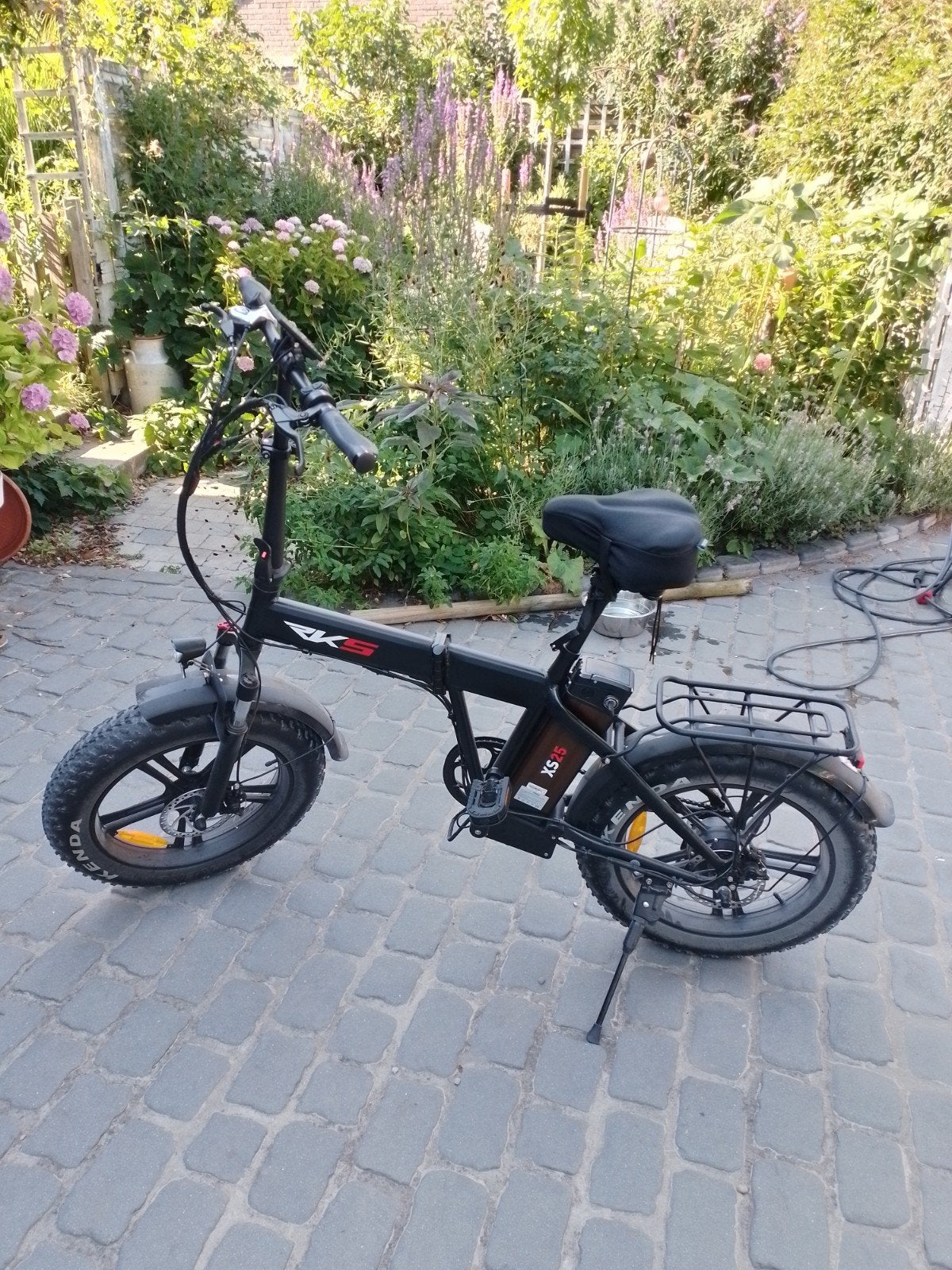 Plooibare fatbike, Ophalen, Zo goed als nieuw, 30 tot 50 km per accu, Overige merken