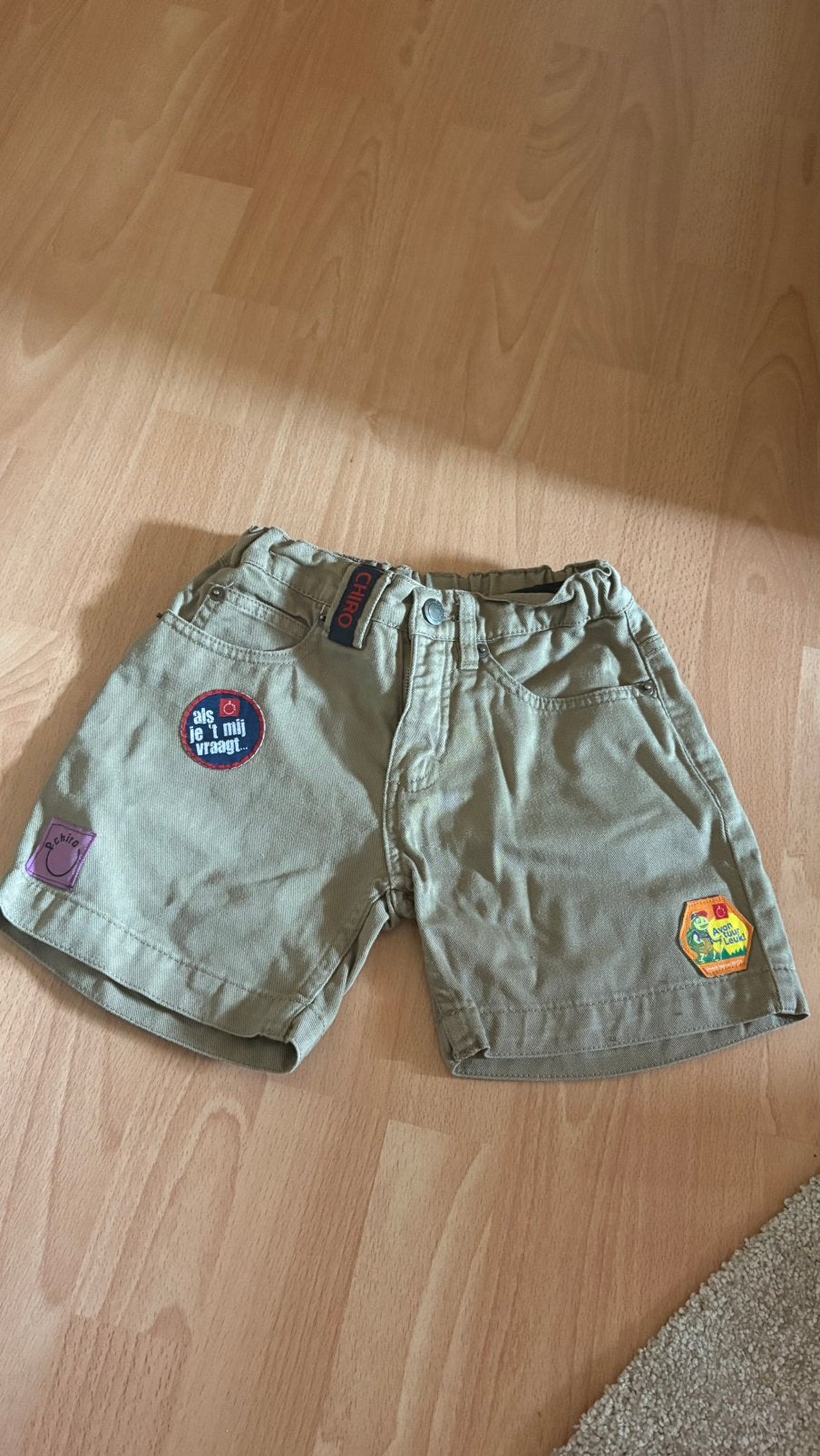 Short Chiro, in zeer goede staat maat 116, Ophalen, Zo goed als nieuw, Jongen