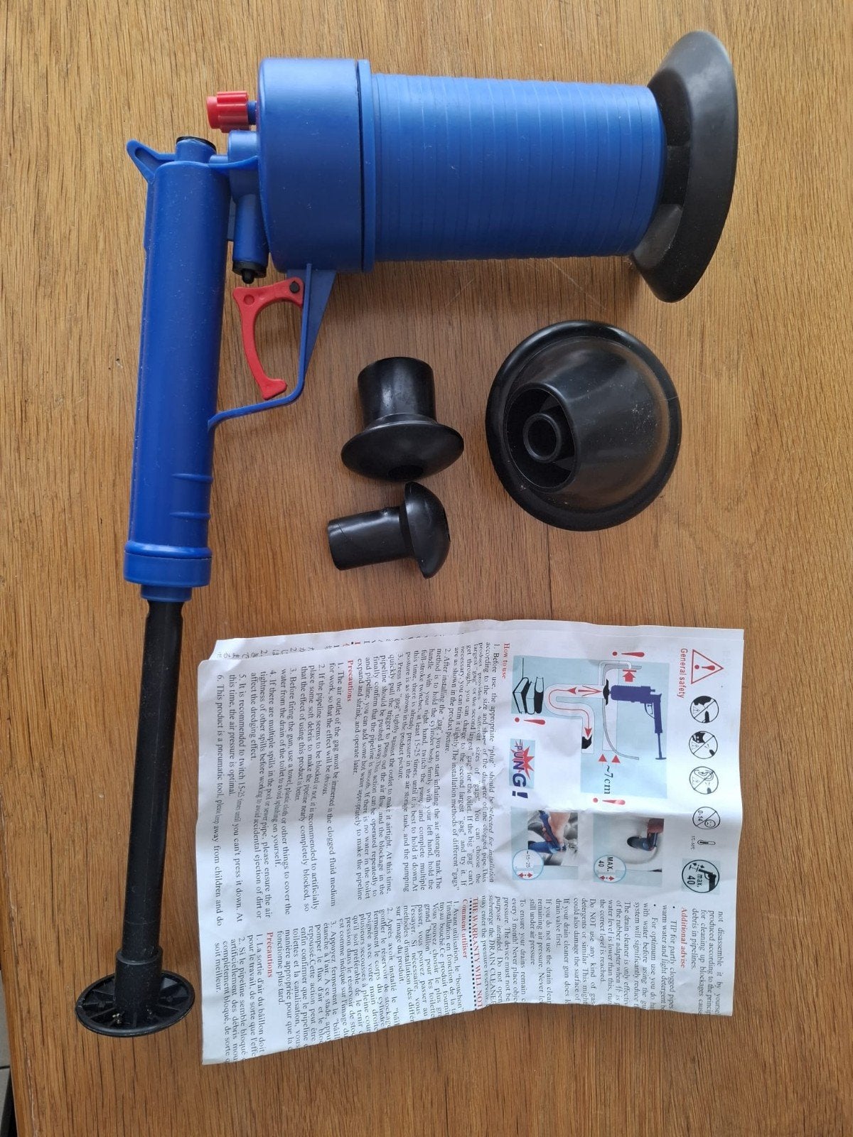 Ontstopper leidingen, Doe-het-zelf en Bouw, Sanitair, Ophalen of Verzenden