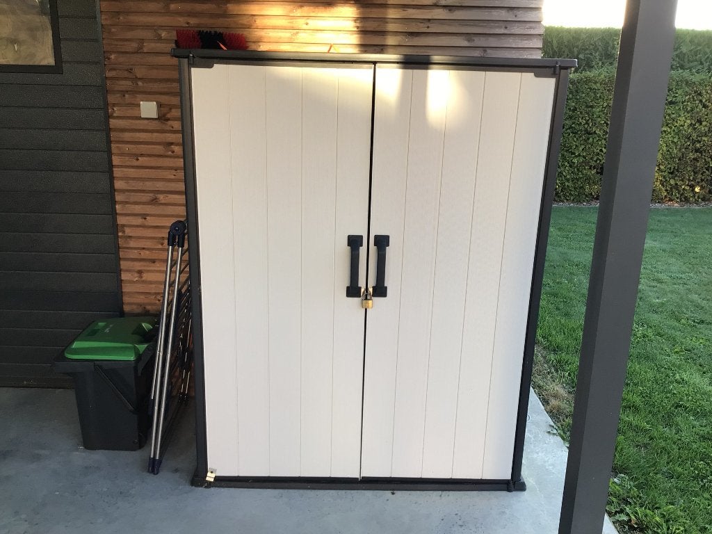 Keter tuinkast, Jardin & Terrasse, Stockage & Armoires de jardin, Enlèvement, Utilisé, Synthétique, Autres types