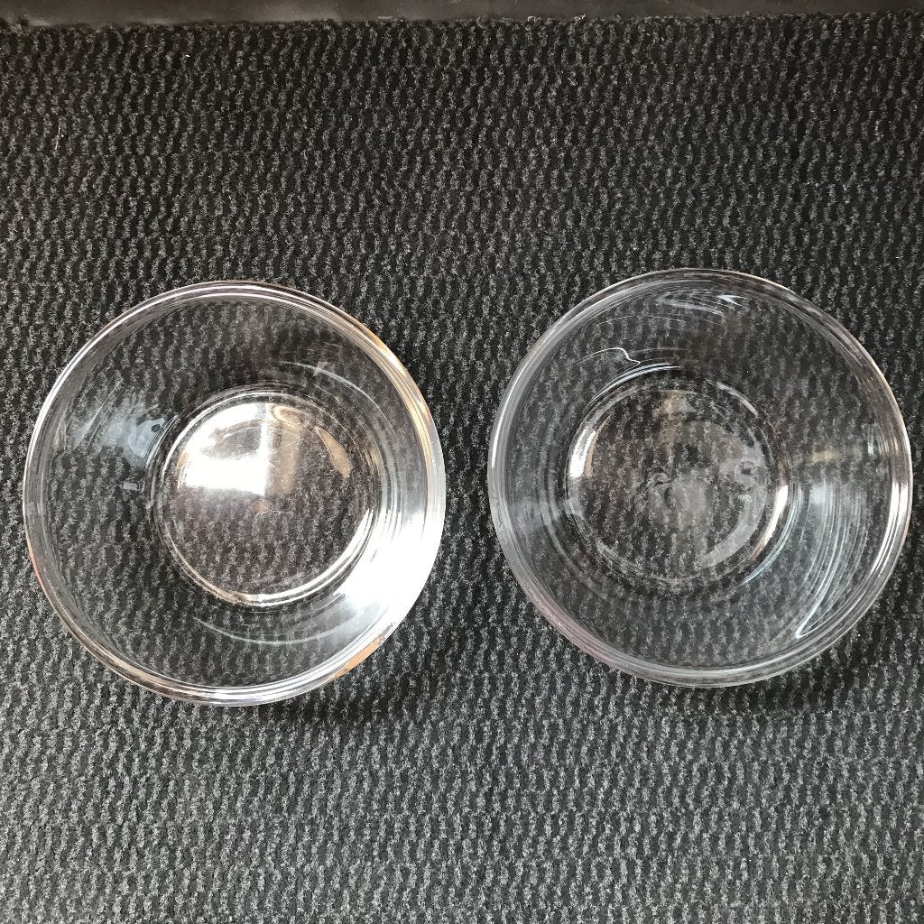 2 plats en verre, Enlèvement, Verre