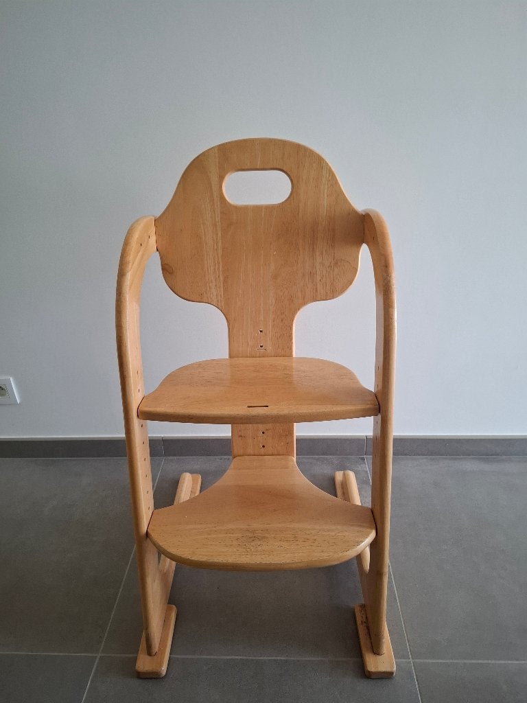 Chaise haute en bois, Enlèvement, Utilisé, Chaise évolutive