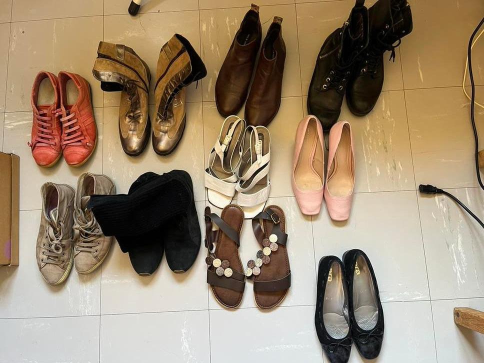 Chaussures, Enlèvement, Porté, Noir