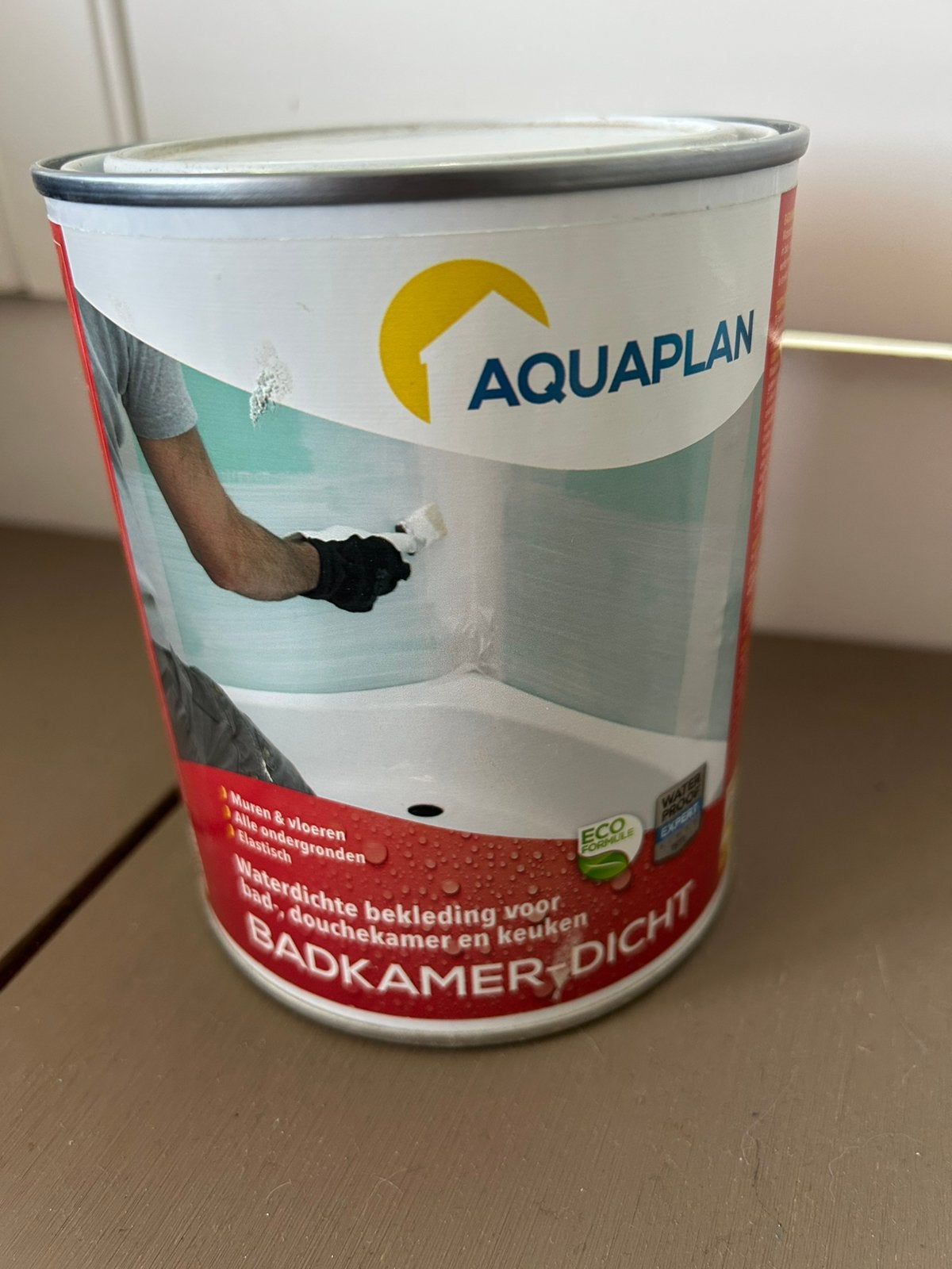 AQUAPLAN BADKAMER-DICHT, Ophalen, Wit, Nieuw, Verf