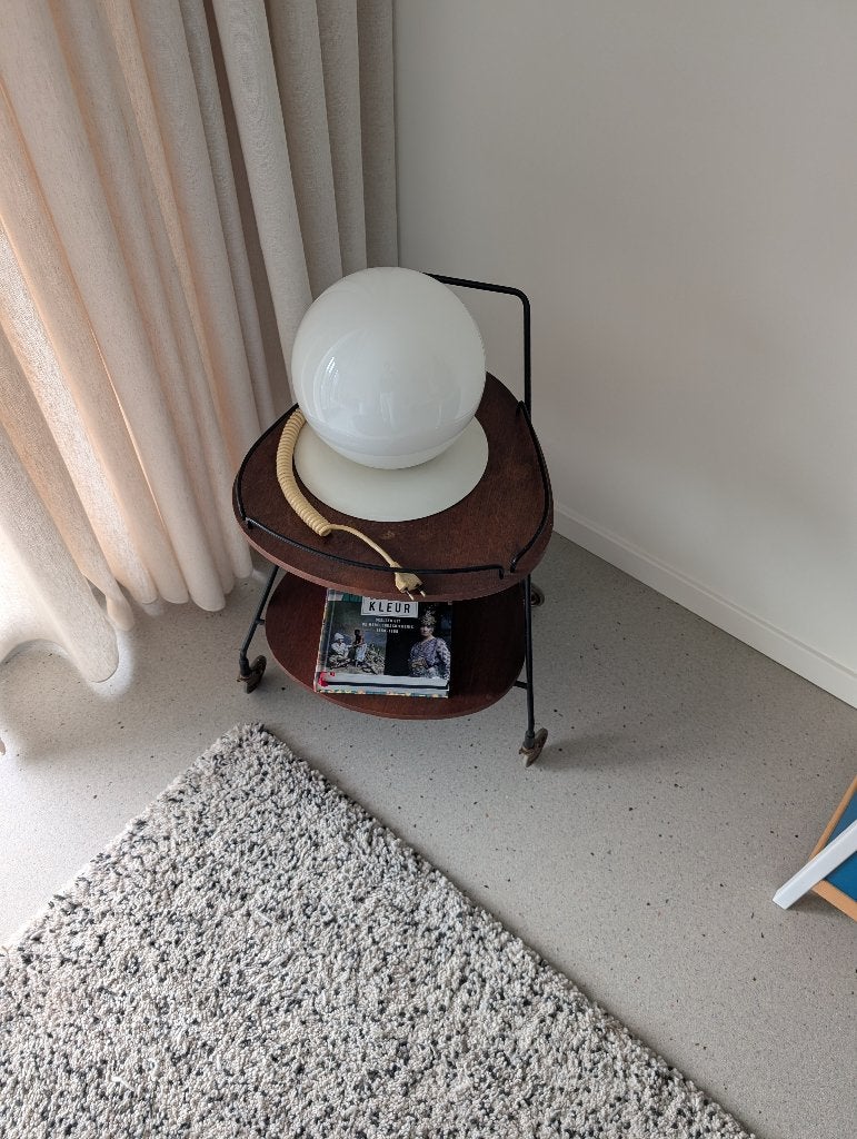 Roltafel, Maison & Meubles, Teck, 25 à 50 cm, Enlèvement, Utilisé