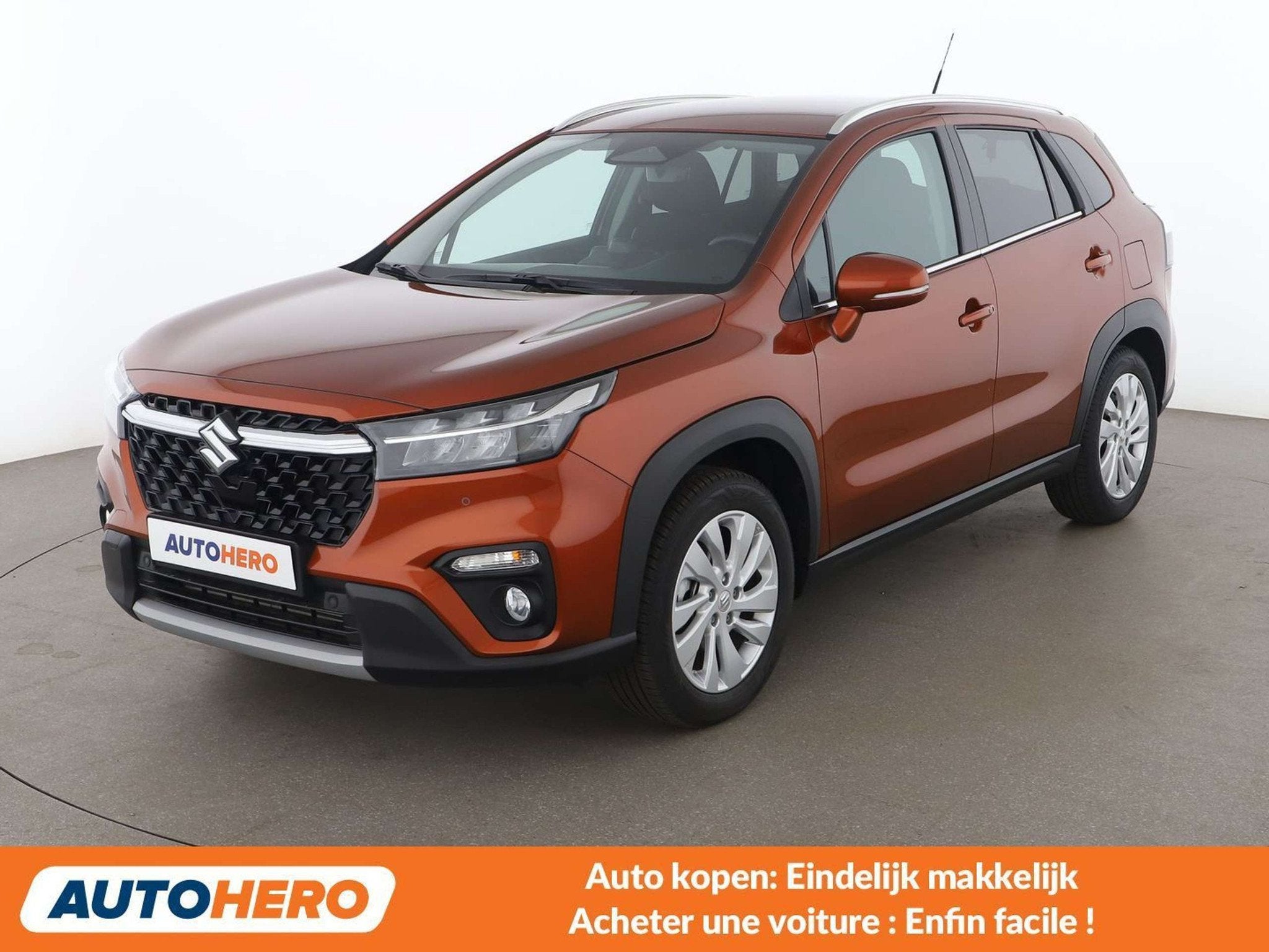 Suzuki S-Cross 1.4 BoosterJet Mild-Hybrid Top (bj 2024), Auto's, Suzuki, Stof, Bruin, 95 kW, 5 deurs