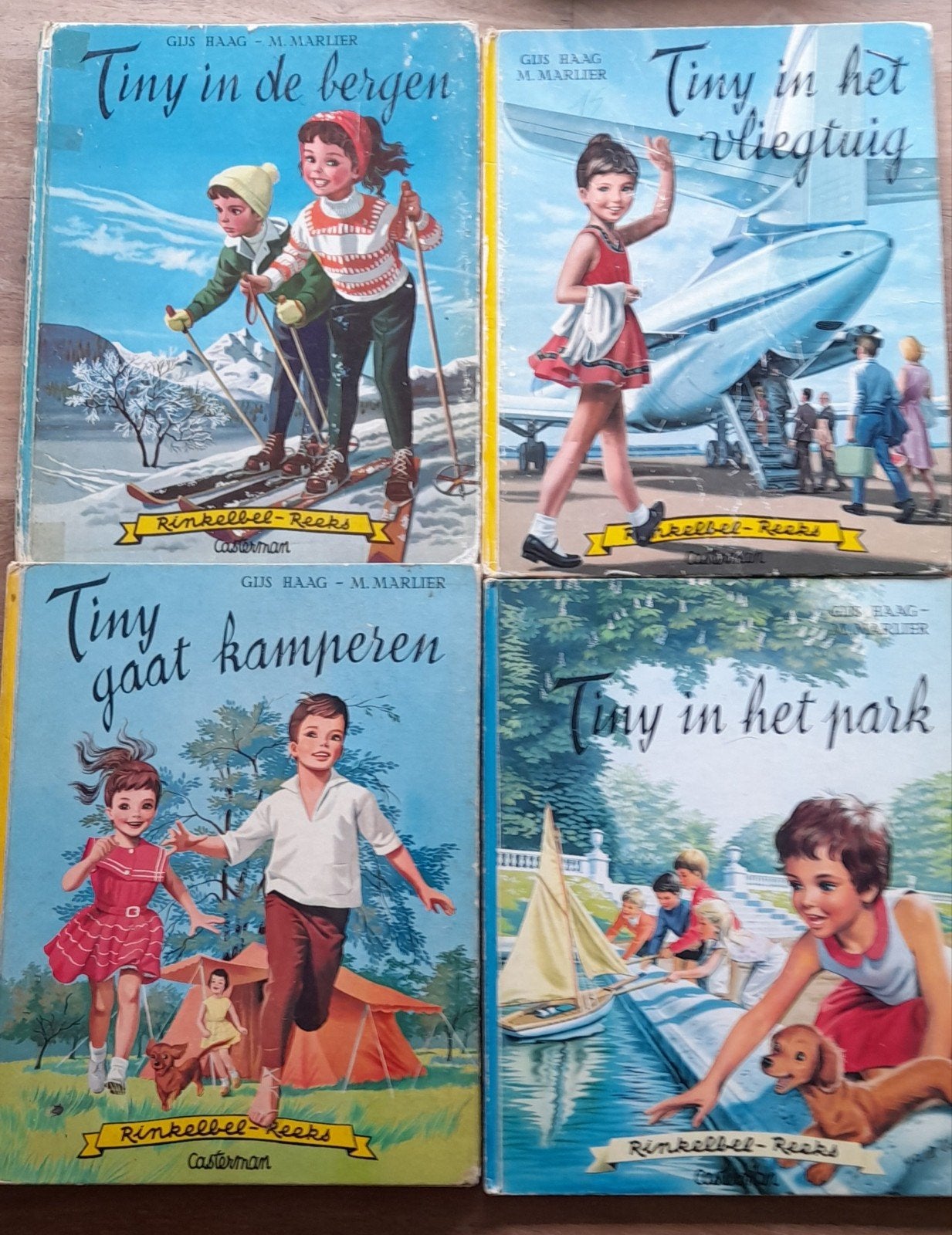 Vintage kinderboeken 'Tiny', Enlèvement