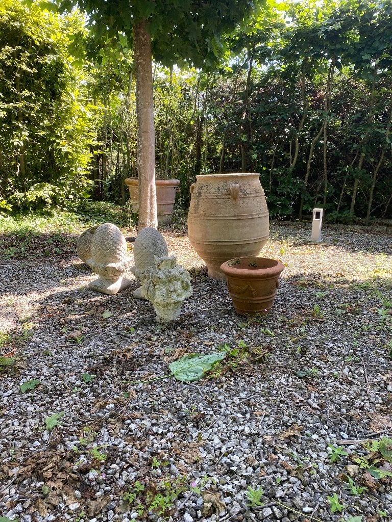 Exclusief lot hoogwaardige tuinornamenten & terracotta, Ophalen