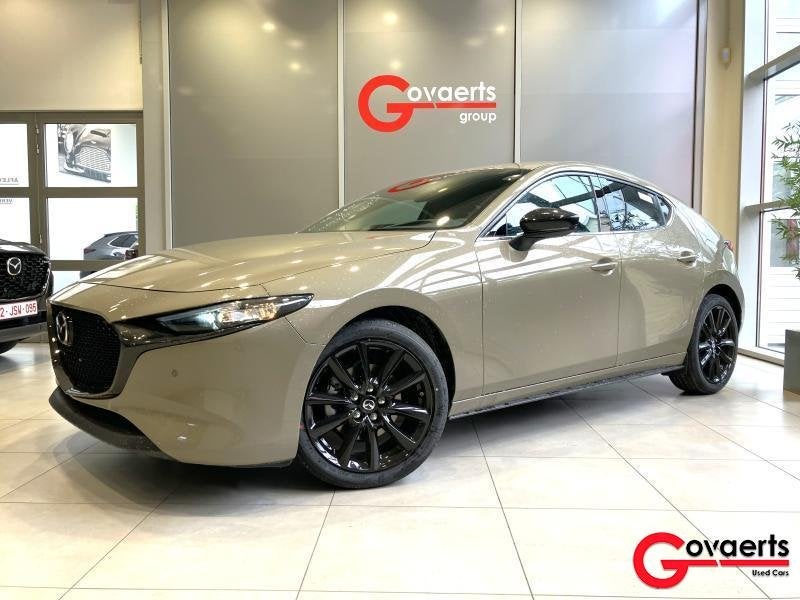 Mazda 3 2.0L e-SKYACTIV X 186pk 6AT Homura demo 0km, Auto's, Mazda, Bedrijf, Adaptive Cruise Control, Airbags, Airconditioning