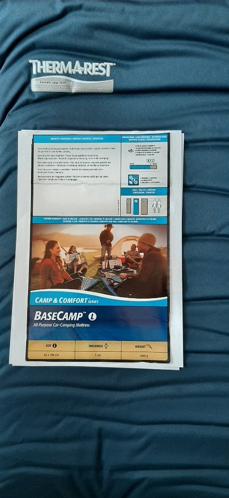 Matelas de camping auto-gonflant Therm, Caravanes & Camping, Enlèvement, Neuf, 1 personne